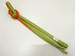 未使用品　正絹　手組帯締め
